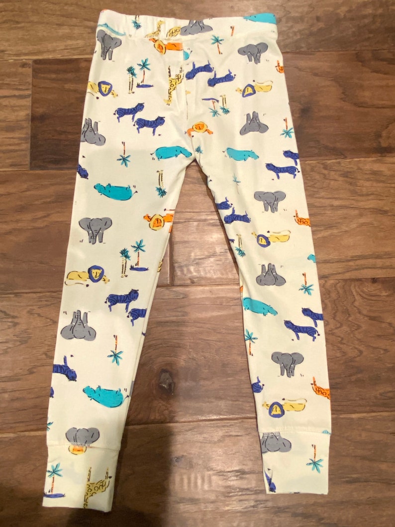 All Aboard Noah's Ark Organic Cotton Kids Pajamas