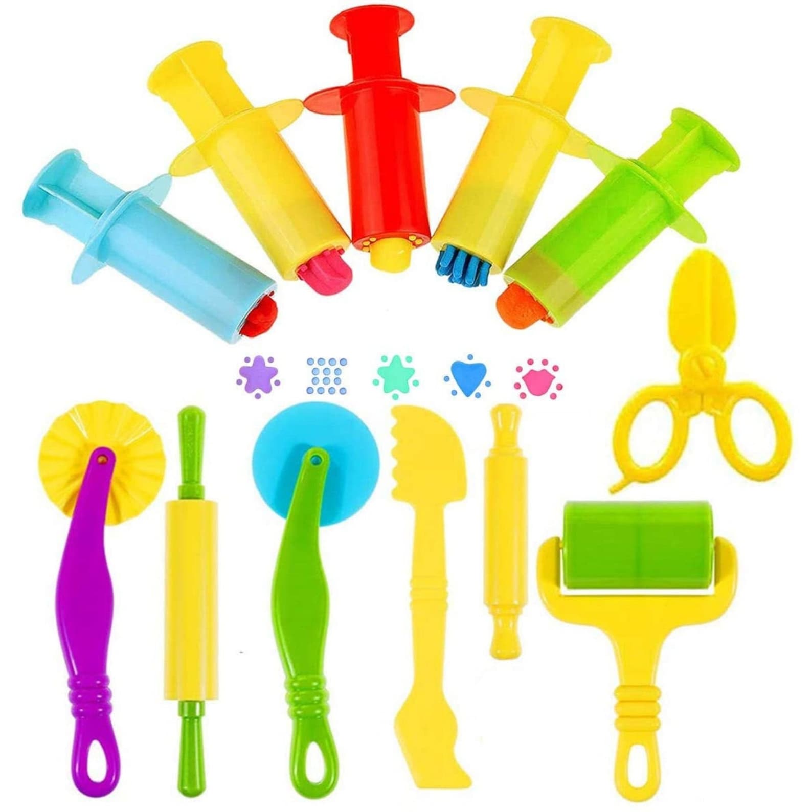 Play Dough Tools toys Kit with Dough Extruders Dough Etsy