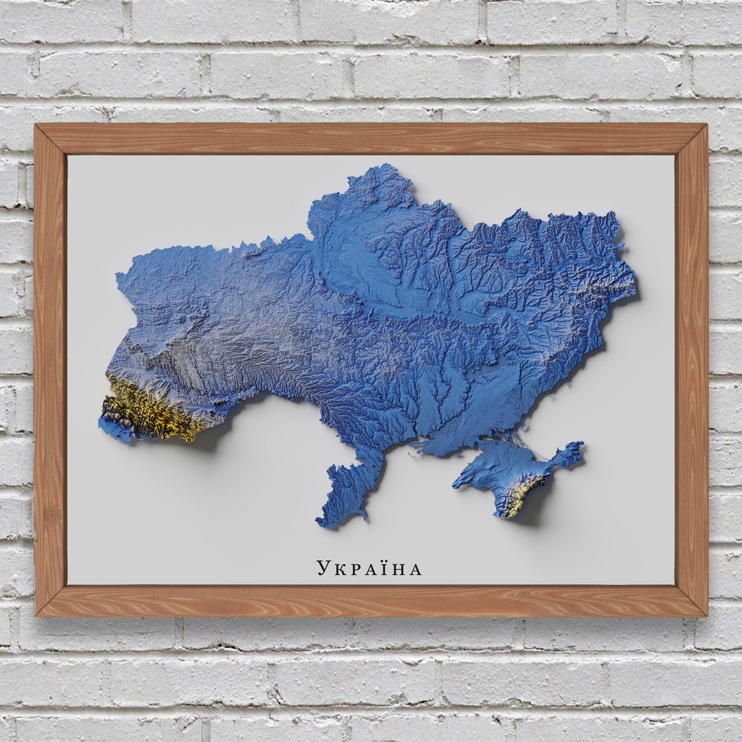 World Map Wall Art Décor, Made in Ukraine – DOT‧點子