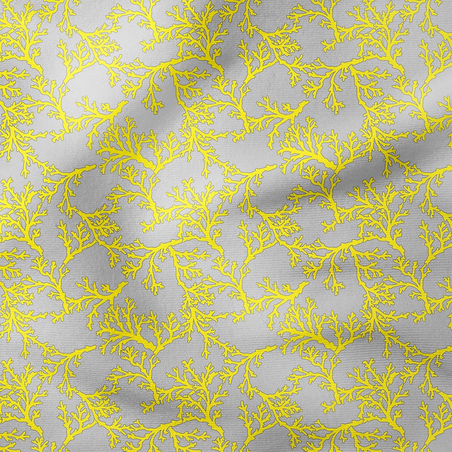 92 Summer Fabricsea Coral Fabric by the Yardvintage Etsy