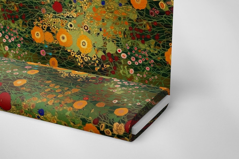Vintage Botanical Garden Print Fabric by the yards, 142 cm Wide, Stain-Resistant, Home Décor & Craft Fabric