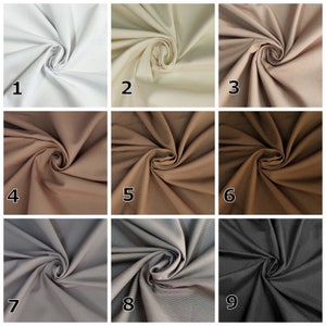 Waterproof Cotton Canvas Fabric: Solid Outdoor Upholstery Material