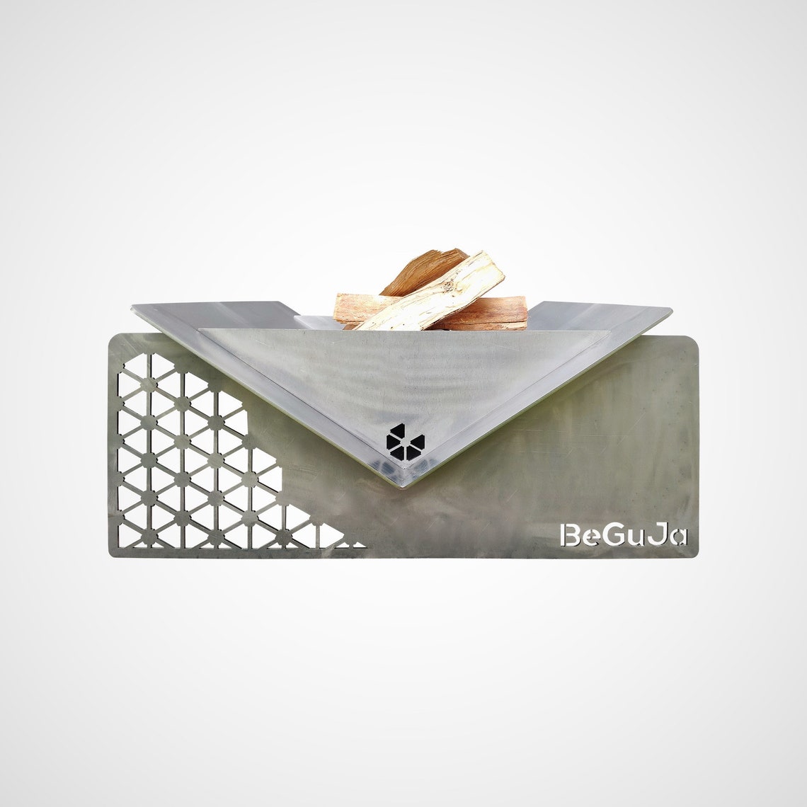 Feuerstelle Triangolo dreieckige Feuerstelle im | Etsy