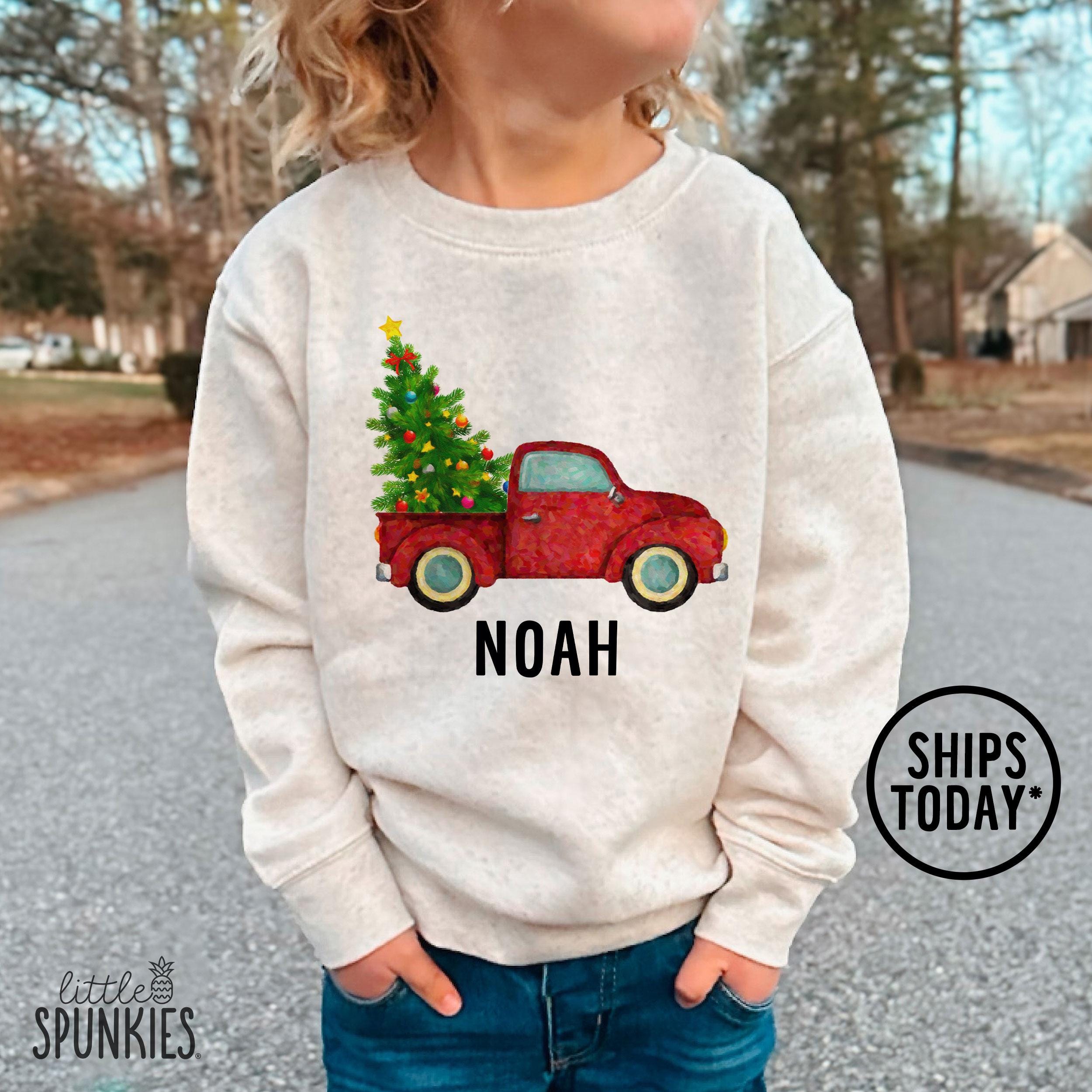 Red Truck Sweater