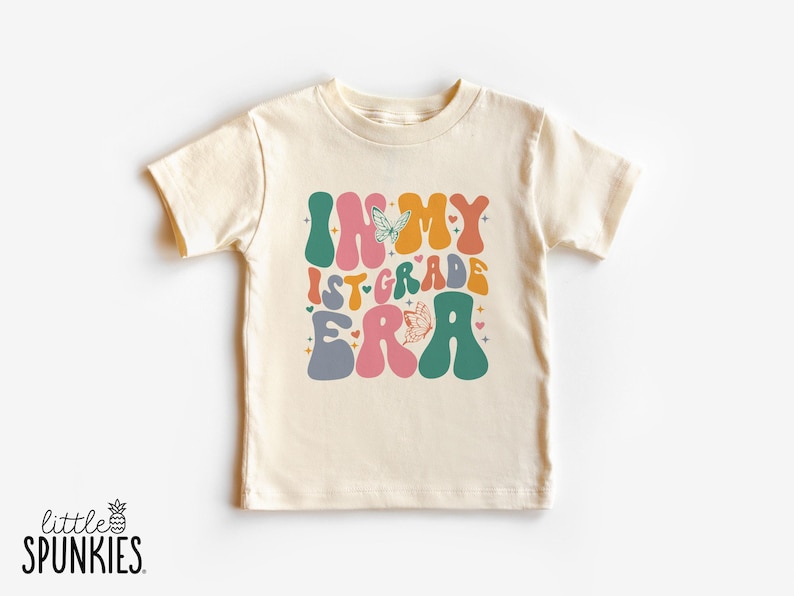 In My 1st Grade Era T-Shirt: Girls Back to School Tee - WL23612