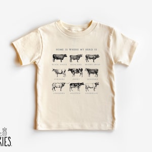 Home is Where My Herd Is Graphic Tee: Western Country T-Shirt - BBL28200