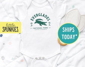 Everglades National Park Onesies® Brand, Florida Everglades National Park Trip, Cute Baby Bodysuit