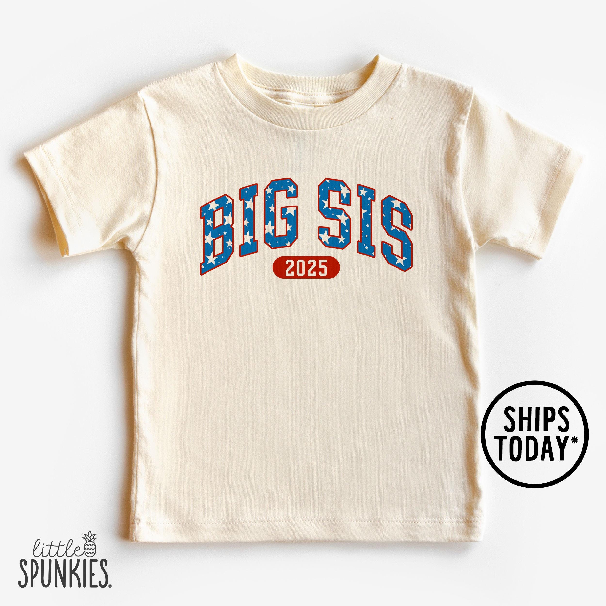 T-shirt "My Big Brother Rocks" - Taille 4T - Pour Petite Sœur - Cadeau Fratrie - Neuf Avec étiquettes