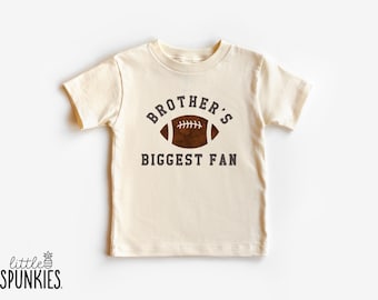 Little Sibling Football Shirt: Brother's Biggest Fan Game Day TShirt - XL24821