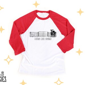 Funny Kids Farm Shirts: Future Gate Opener Raglan - BBL28185 - Etsy