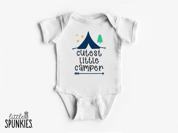 Camping Outfit for Baby: Cutest Little Camper Onesies® Brand - YL25841