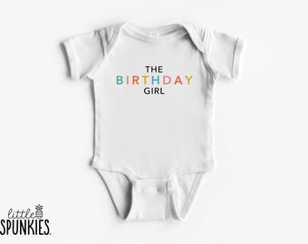 The Birthday Girl Onesies® Brand: Baby Girls Smash Cake Outfit - PL16851