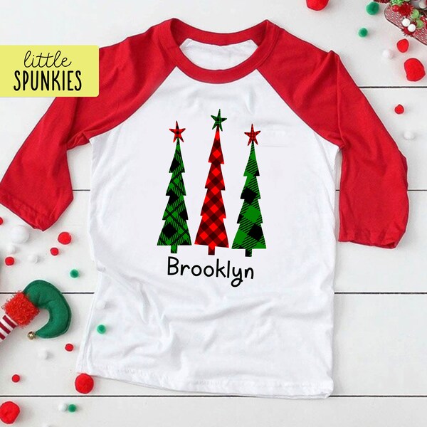 Christmas and Buffalo print plaid hoodie main image 0