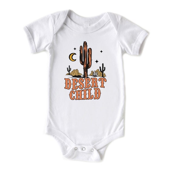 Desert Vibes Texas Baseball Baby Onesie Desert Vibes Texas Baseball Baby Onesie