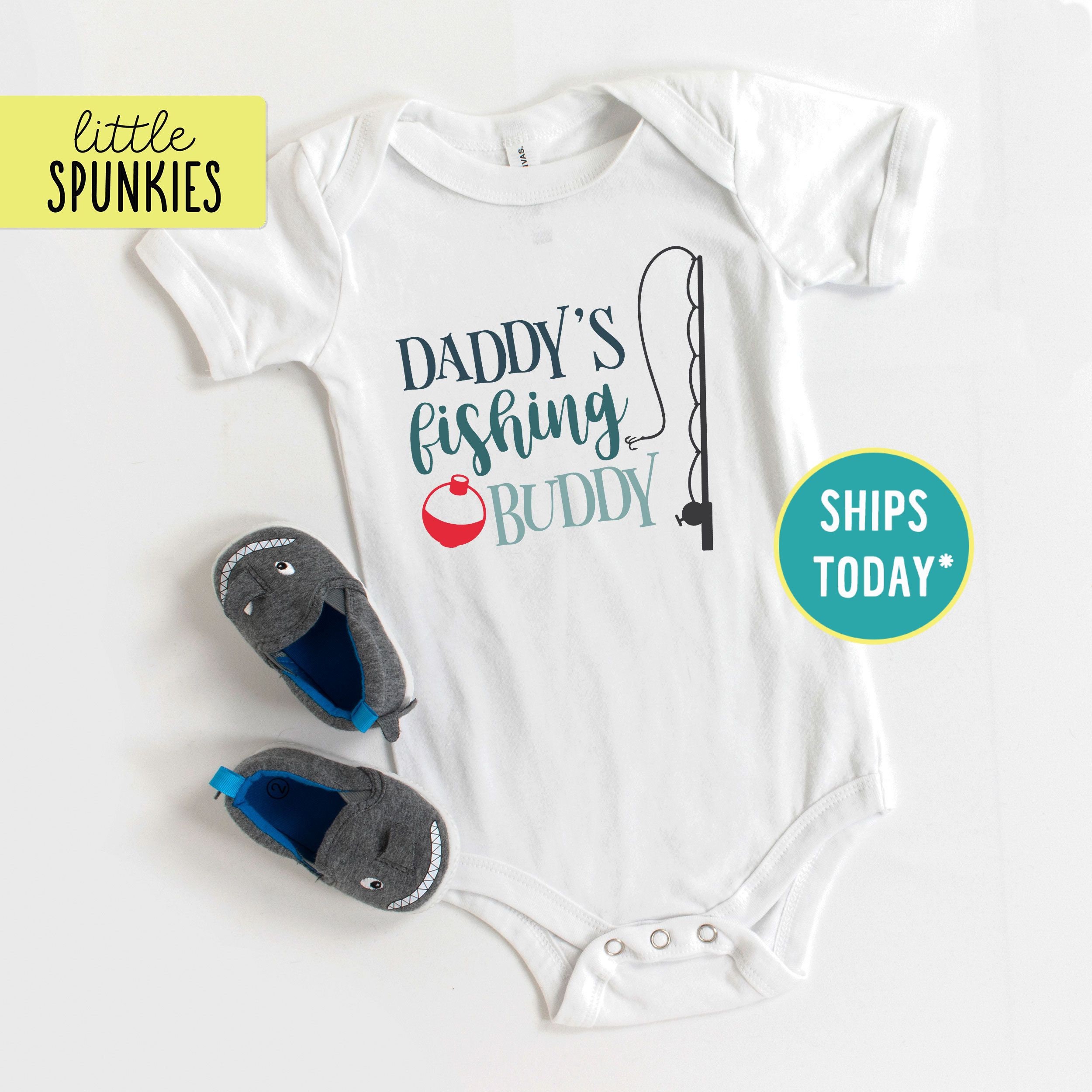 Daddy's Fishing Buddy Onesie - Shop on Pinterest