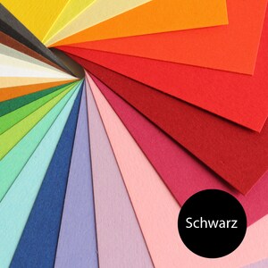 50 Blatt Schwarz Kartonpapier Tonkarton, für DIY-Projekte - Scrapbooking - Einladungen - Karten - Anhänger - Visitenkarten