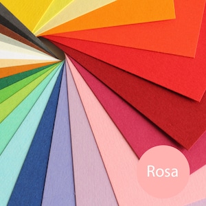 50 Blatt Rosa Kartonpapier Tonkarton, für DIY-Projekte - Scrapbooking - Einladungen - Karten - Anhänger - Visitenkarten