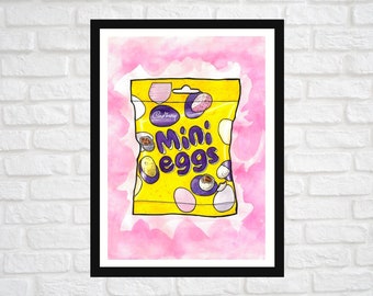 Art Print - Mini Eggs