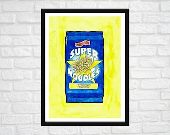 Art Print - Super Noodles