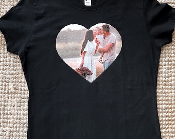 Camisa de lentejuelas reversible personalizada España