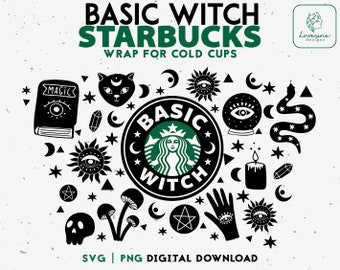 Download Witch Starbucks Svg Etsy