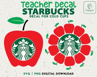 Download Starbucks Apple Cup Etsy