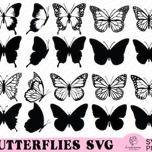 Schmetterling SVG, Schmetterling Svg Bundle, Layered Butterfly Svg Cut Dateien, Schmetterling Dateien für Cricut, Schmetterling Clipart, Schmetterlinge Svg Digital