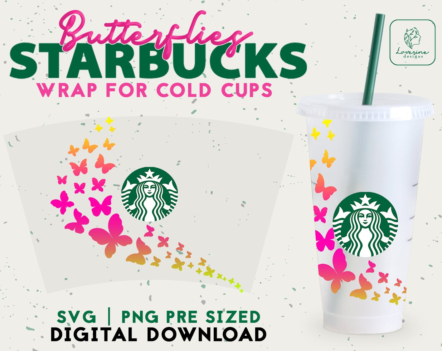 Free Free 291 Butterfly Svg Starbucks Cup SVG PNG EPS DXF File