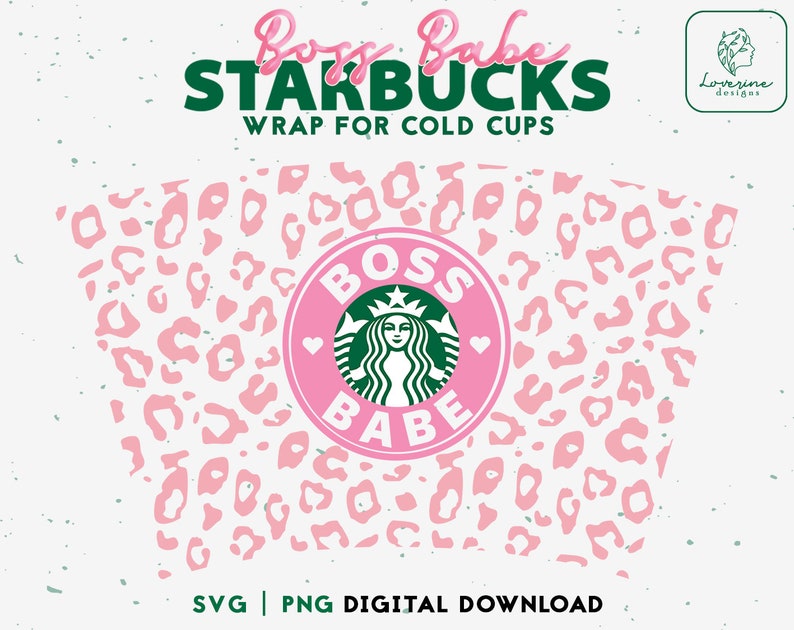 Download Starbucks Boss Babe Wrap Cup Svg Woman Power Starbucks ...