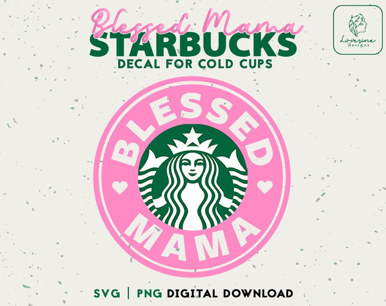 Download Mom Starbucks Cup Svg Blessed Mama Starbucks Cold Cup SVG ...