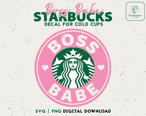 Download Starbucks Boss Babe Cup Svg Woman Power Starbucks Cold Cup Etsy