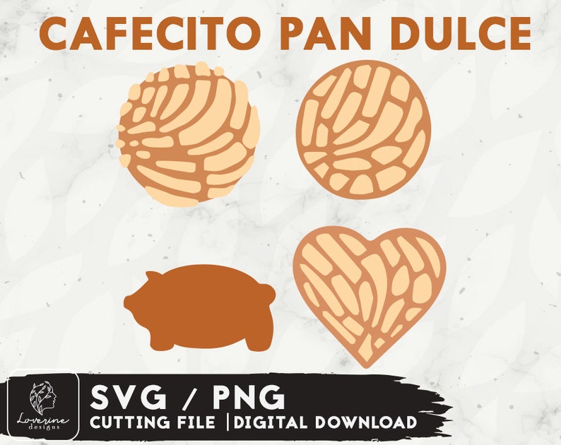 Download Digital Download Pan Dulce Svg Files For Cricut Concha SVG ...