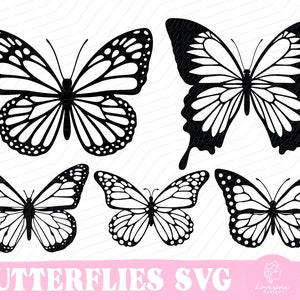 Layered Butterfly Bundle Cricut SVG Dateien - Schmetterlinge SVG Dateien für Cricut - Schmetterling svg Bundle - SVG Png Cut Datei Digital Download