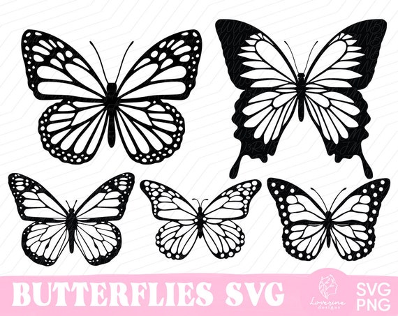 Layered Butterfly Bundle Cricut SVG Files Butterflies Svg - Etsy