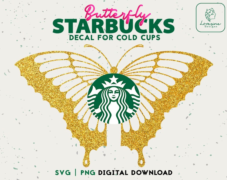 Free Free 274 Butterfly Starbucks Cup Svg Free SVG PNG EPS DXF File