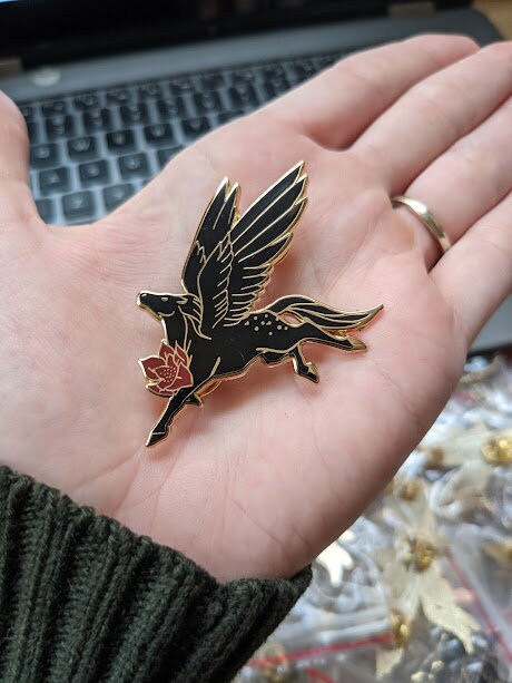 Pegasus Pin