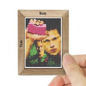 The Fight Club Movie Poster Cross Stitch Pattern