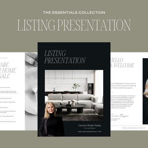Presentatie onroerend goed | Vastgoedmarketing | Direct downloaden | Sjabloon onroerend goedcanva | Gids voor thuisverkopers