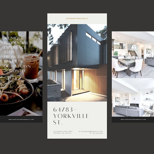 Mobile Property Presentation PDF, Digital Brochure, Real Estate Marketing Template, Canva, Digital Download, Luxury Property Listing