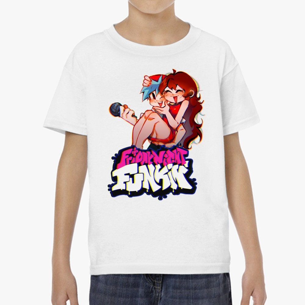 Friday Night Funkin Boyfriend T Shirt Fridaynightfunkins Gf Etsy UK