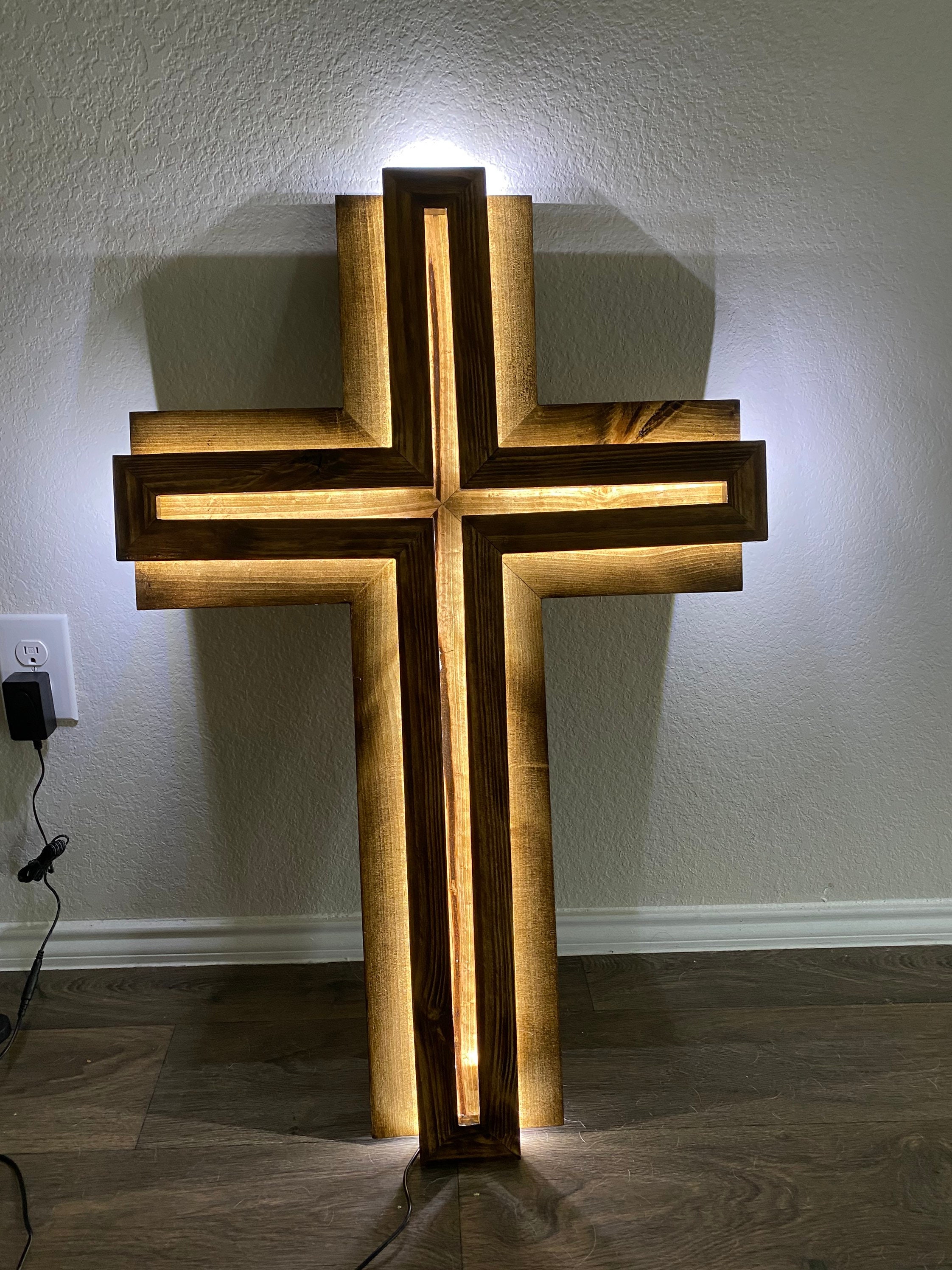 Large Wooden Cross Etsy
