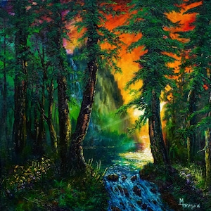 Tranquility In The Forest