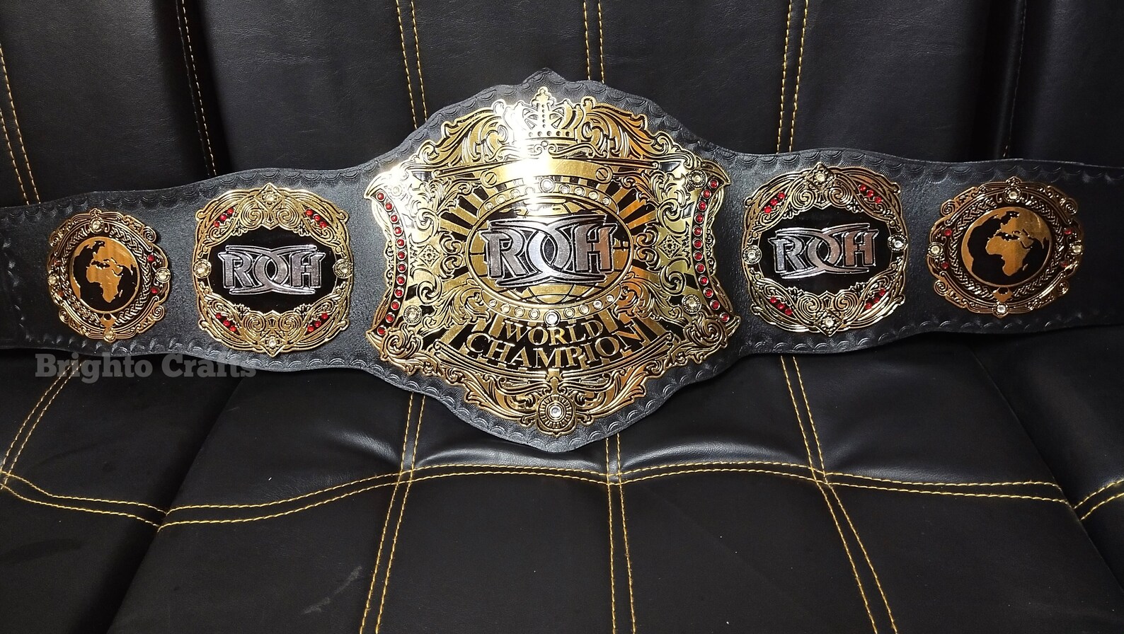 RING OF HONOR World Wrestling Championship Replica Belt Adult Etsy