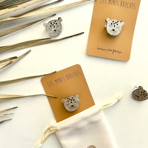 Broche paillettes animaux imagem 3