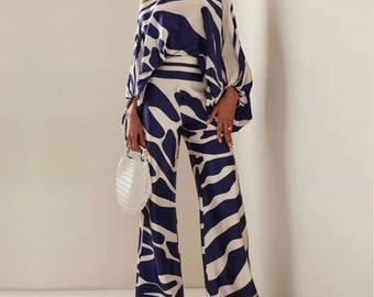 Elegant Off Shoulder Pants Set