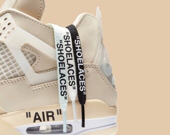 off white shoelaces peeling