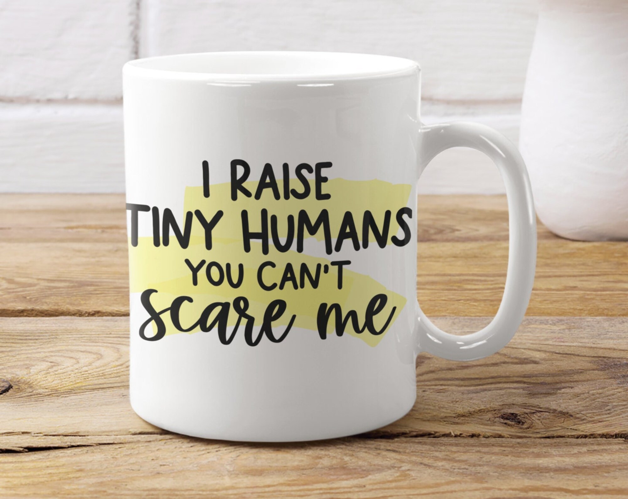 Discover I raise tiny humans Mug