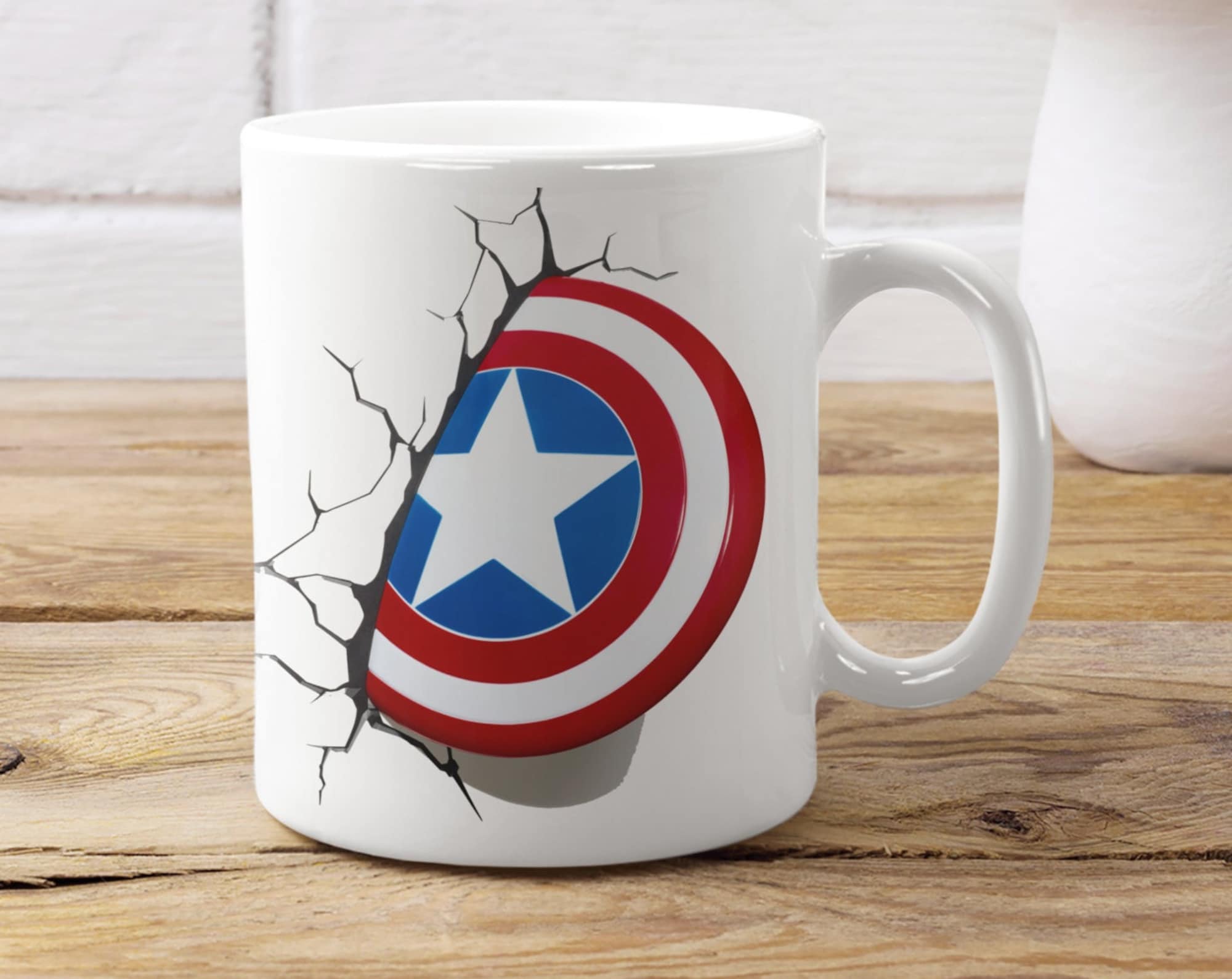 Discover Avenger Captain America Shield Mug