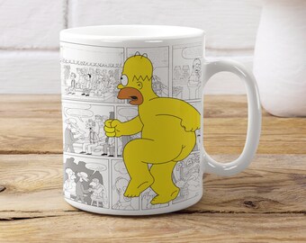 The Simpsons Birthday Mug 11 oz Starbart Coffee Christmas Gift 
