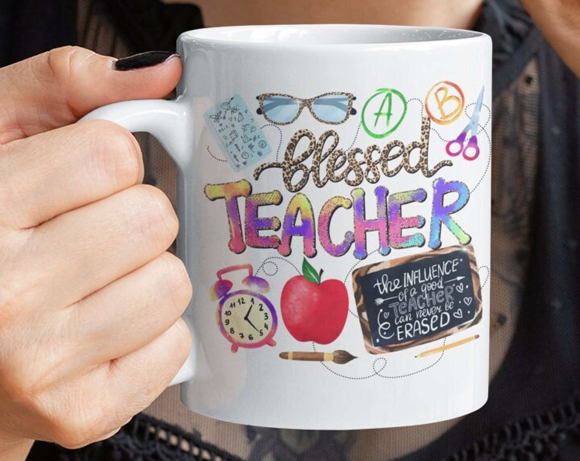 Discover Blessed Teacher Coffee Mug
